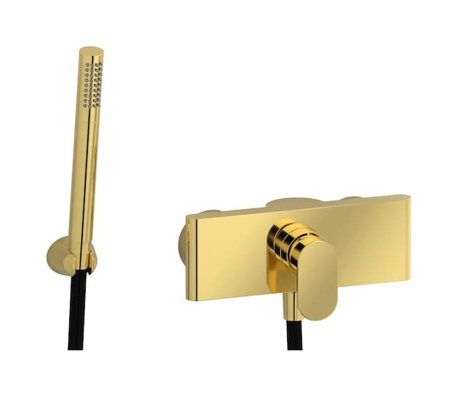 IB Rubinetterie K2 – Μίκτης Ντους Εντοιχισμένος – Gold (K2350OO)