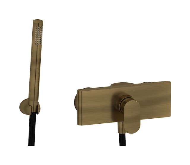 IB Rubinetterie K2 – Μίκτης Ντους Εντοιχισμένος – Modern Bronze (K2350MB)