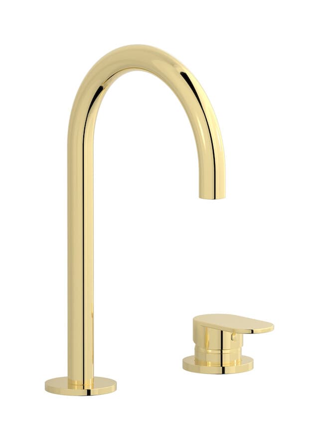 IB Rubinetterie K2 – Μπαταρία Νιπτήρα – Pale Gold (K2394II)