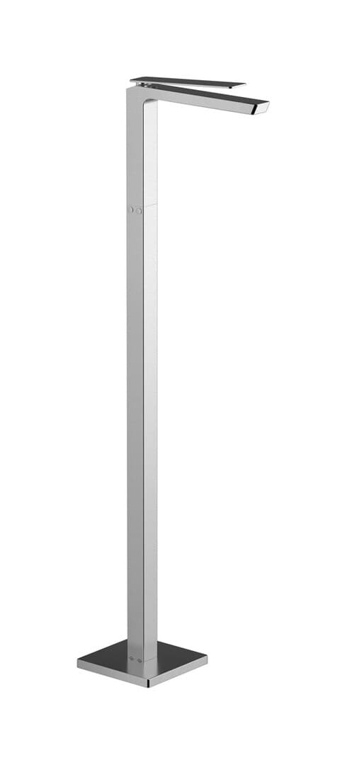 IB Rubinetterie K3 – Μπαταρία Νιπτήρα Δαπέδου – Brushed Nickel (K3299SS)