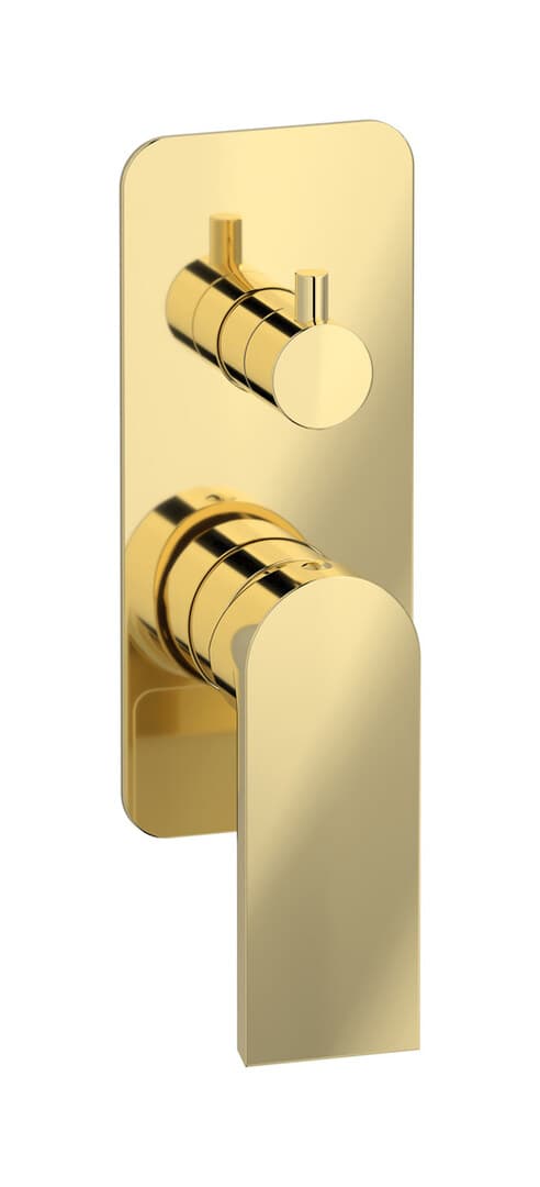 IB Rubinetterie K3 – Μπαταρία Νιπτήρα Τοίχου – Pale Gold (K3312II)