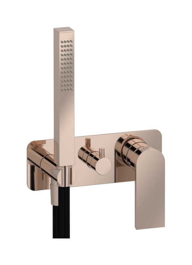 IB Rubinetterie K3 – Μπαταρία Νιπτήρα Τοίχου – Rose Gold (K3314RS)