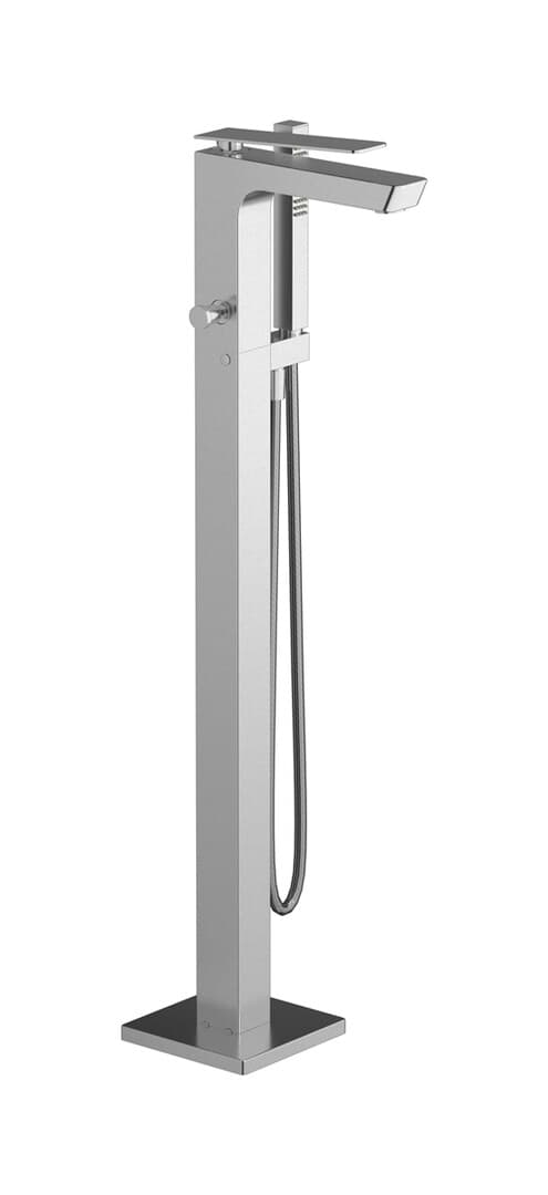 IB Rubinetterie K3 – Μπαταρία Μπανιέρας Δαπέδου – Brushed Nickel (K3399SS)