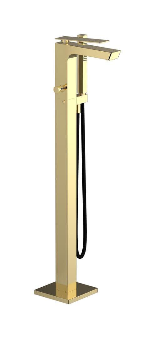 IB Rubinetterie K3 – Μπαταρία Μπανιέρας Δαπέδου – Pale Gold (K3399II)