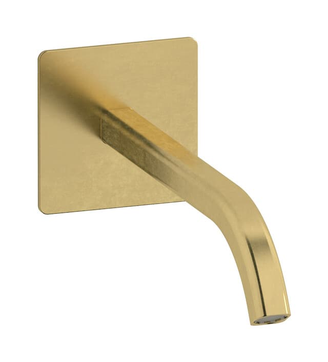IB Rubinetterie Elio – Μπαταρία Νιπτήρα Τοίχου – Natural Brass (KEO320ON)
