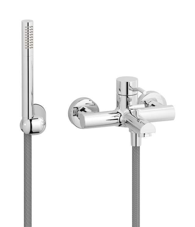 IB Rubinetterie Kusasi – Μπαταρία Μπανιέρας Τοίχου – Chrome (KU250CC)