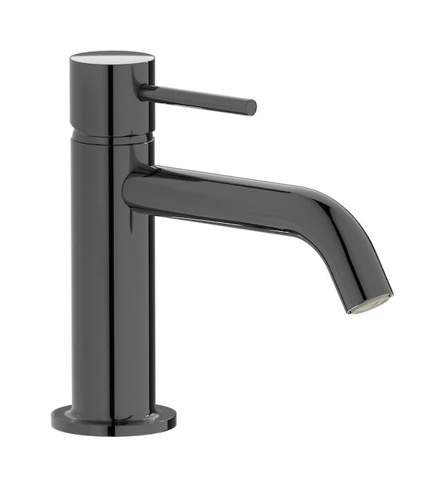 IB Rubinetterie MilanoTorino – Μπαταρία Νιπτήρα – Black Chrome (MT201CF)