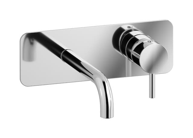 IB Rubinetterie MilanoTorino – Μπαταρία Νιπτήρα Τοίχου – Chrome (MT206CC)