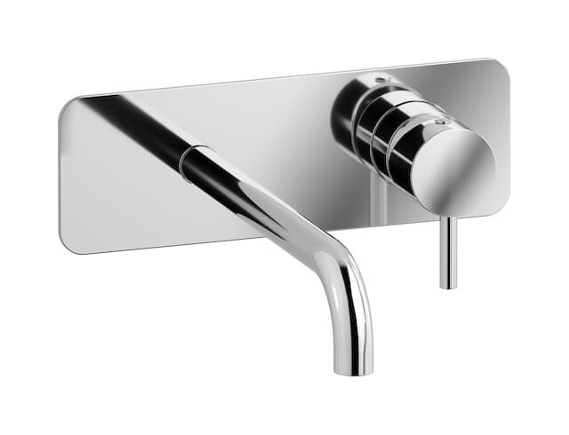 IB Rubinetterie MilanoTorino – Μπαταρία Νιπτήρα Τοίχου – Chrome (MT207CC)