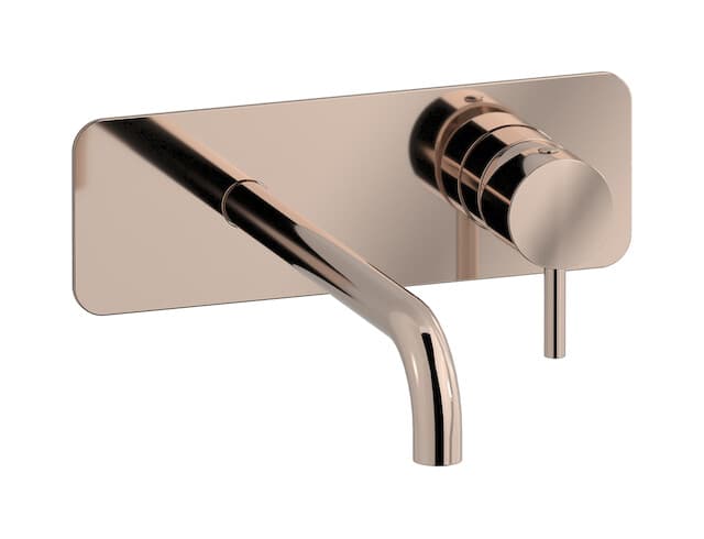 IB Rubinetterie MilanoTorino – Μπαταρία Νιπτήρα Τοίχου – Rose Gold (MT207RS)