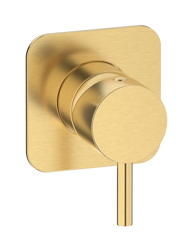 IB Rubinetterie MilanoTorino – Μπαταρία Νιπτήρα Τοίχου – Brushed Gold (MT300OS)