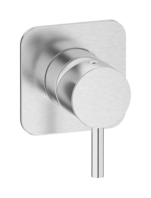 IB Rubinetterie MilanoTorino – Μπαταρία Νιπτήρα Τοίχου – Brushed Nickel (MT300SS)