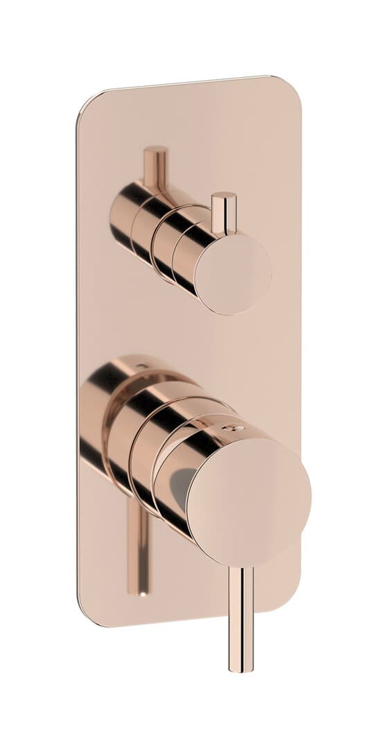 IB Rubinetterie MilanoTorino – Μπαταρία Νιπτήρα Τοίχου – Rose Gold (MT312RS)