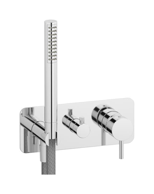 IB Rubinetterie MilanoTorino – Μπαταρία Νιπτήρα Τοίχου – Chrome (MT314CC)