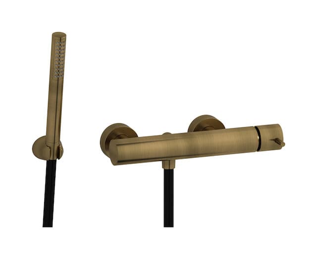 IB Rubinetterie MilanoTorino – Μίκτης Ντους Εντοιχισμένος – Modern Bronze (MT350MB)