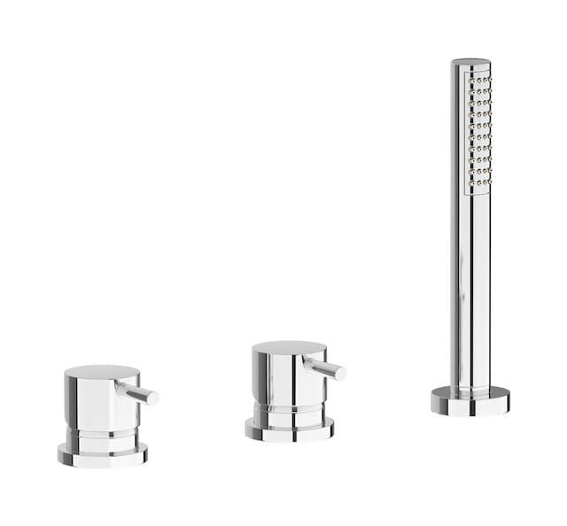 IB Rubinetterie MilanoTorino – Μπαταρία Μπανιέρας – Chrome (MT397CC)