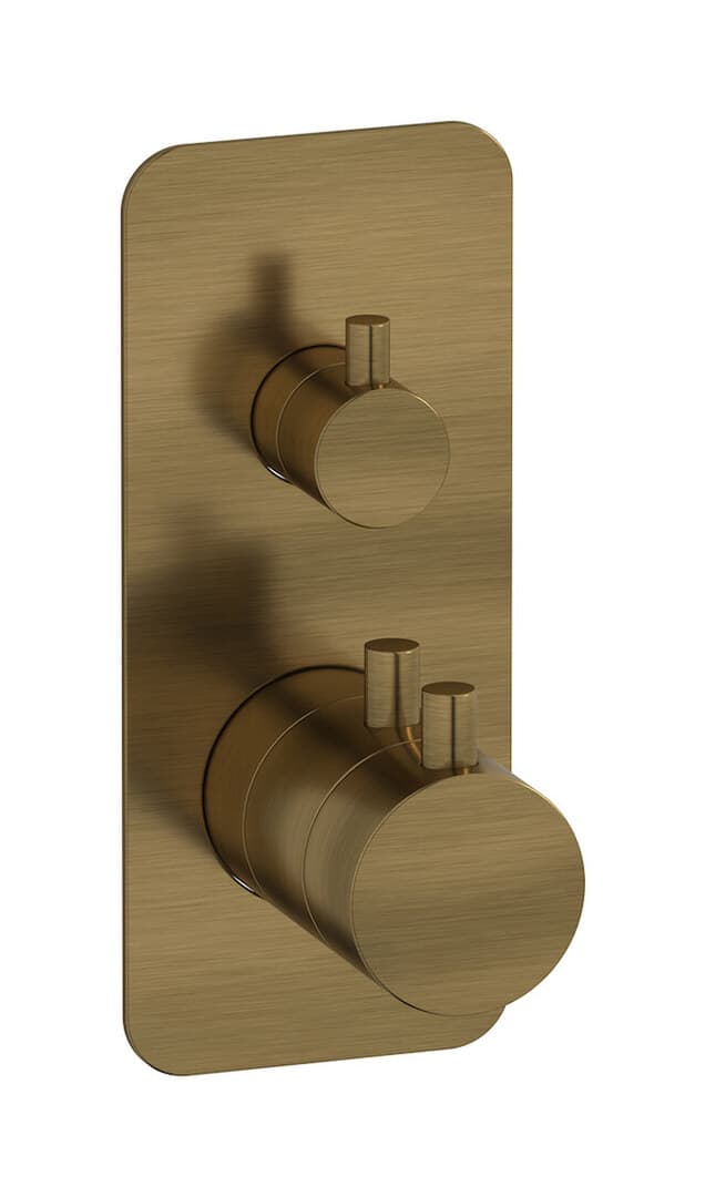 IB Rubinetterie MilanoTorino – Θερμοστατικός Μίκτης Ντους – Modern Bronze (MT610MB)