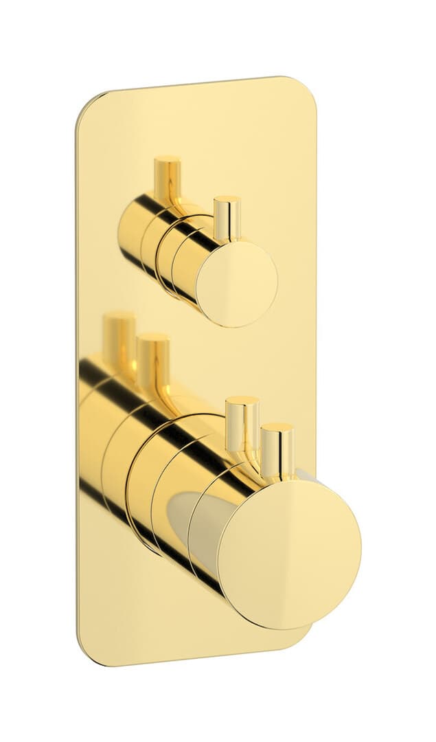 IB Rubinetterie MilanoTorino – Θερμοστατικός Μίκτης Ντους – Pale Gold (MT610II)