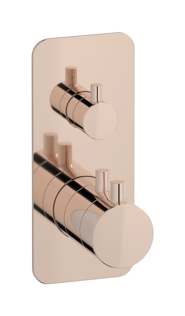 IB Rubinetterie MilanoTorino – Θερμοστατικός Μίκτης Ντους – Rose Gold (MT610RS)