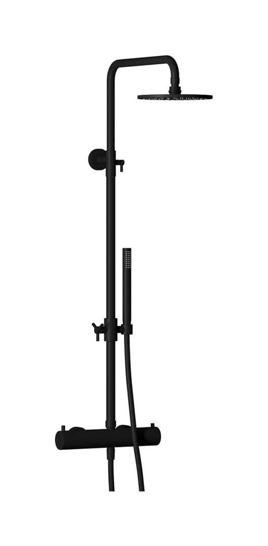 IB Rubinetterie Indoor Shower – Σετ Ντους – Matt Black (MT801NP)