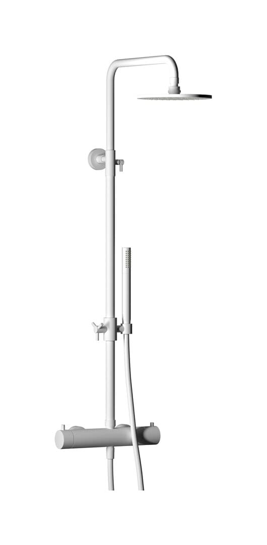 IB Rubinetterie Indoor Shower – Σετ Ντους – Matt White (MT801BO)