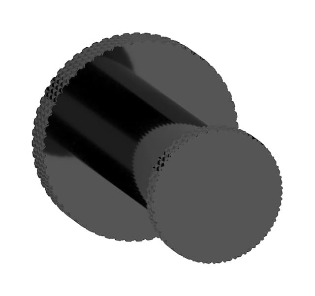IB Rubinetterie Officina – Κρεμάστρα – Black Chrome (OF008CF)