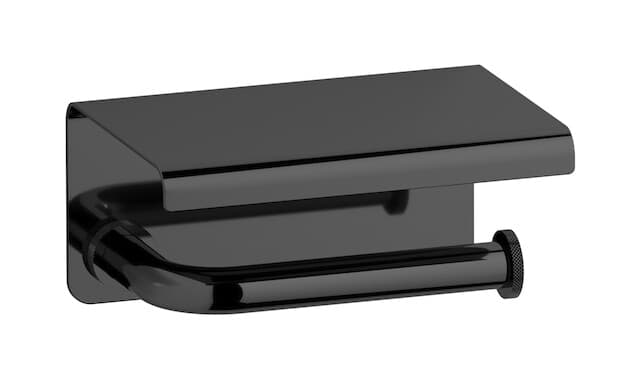 IB Rubinetterie Officina – Πετσετοκρεμάστρα – Black Chrome (OF017CF)