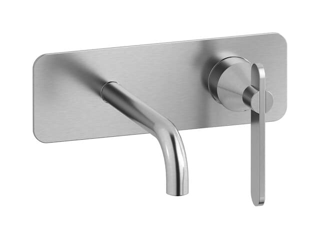 IB Rubinetterie Soho – Μπαταρία Νιπτήρα Τοίχου – Brushed Nickel (OH206SS)