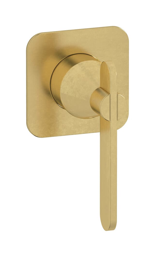 IB Rubinetterie Soho – Μπαταρία Νιπτήρα Τοίχου – Natural Brass (OH300ON)