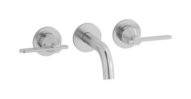IB Rubinetterie Soho – Μπαταρία Νιπτήρα Τοίχου – Brushed Nickel (OH306SS)