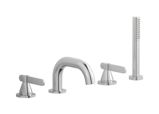 IB Rubinetterie Soho – Μπαταρία Μπανιέρας Πάγκου – Brushed Nickel (OH396SS)