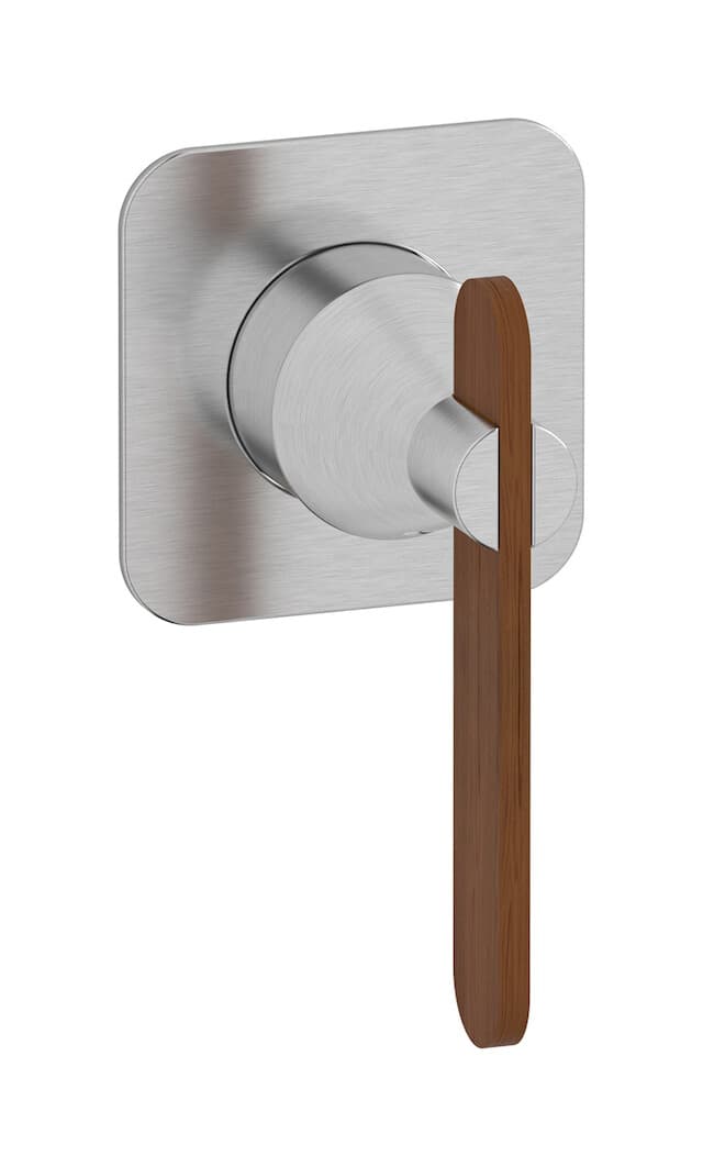 IB Rubinetterie Soho – Μπαταρία Νιπτήρα Τοίχου – Brushed Nickel (OL300SS)