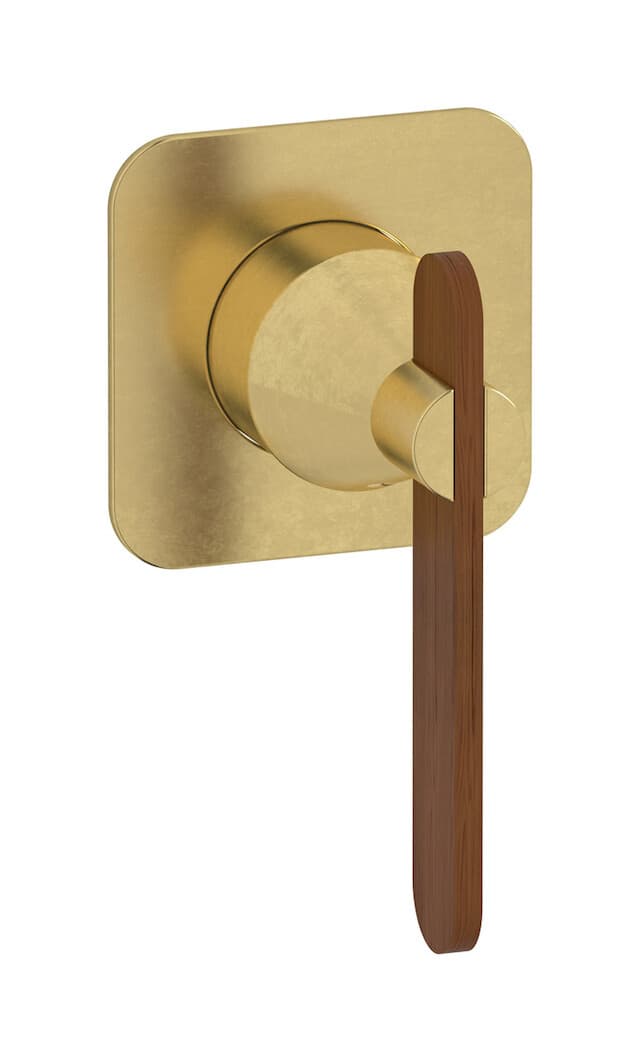IB Rubinetterie Soho – Μπαταρία Νιπτήρα Τοίχου – Natural Brass (OL300ON)