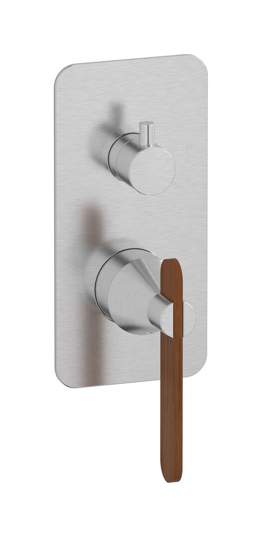 IB Rubinetterie Soho – Μπαταρία Νιπτήρα Τοίχου – Brushed Nickel (OL310SS)