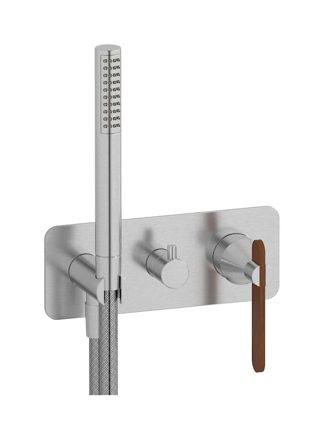 IB Rubinetterie Soho – Μπαταρία Νιπτήρα Τοίχου – Brushed Nickel (OL313SS)