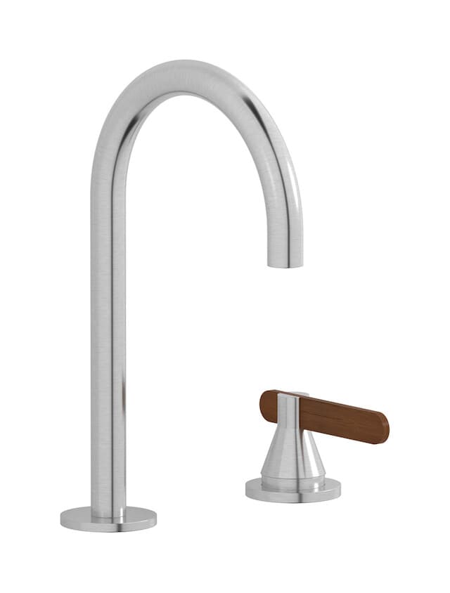 IB Rubinetterie Soho – Μπαταρία Νιπτήρα Τοίχου – Brushed Nickel (OL394SS)