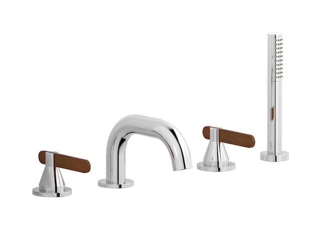 IB Rubinetterie Soho – Μπαταρία Μπανιέρας Πάγκου – Chrome (OL396CC)