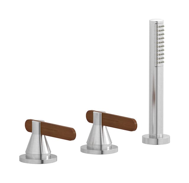 IB Rubinetterie Soho – Μπαταρία Μπανιέρας – Brushed Nickel (OL397SS)
