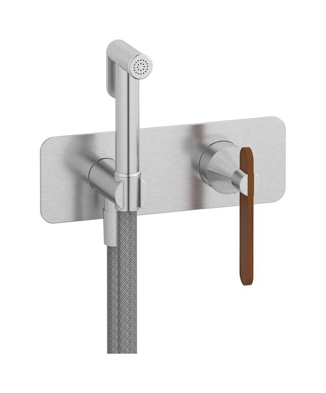 IB Rubinetterie Soho – Μπαταρία Μπιντέ – Brushed Nickel (OL706SS)