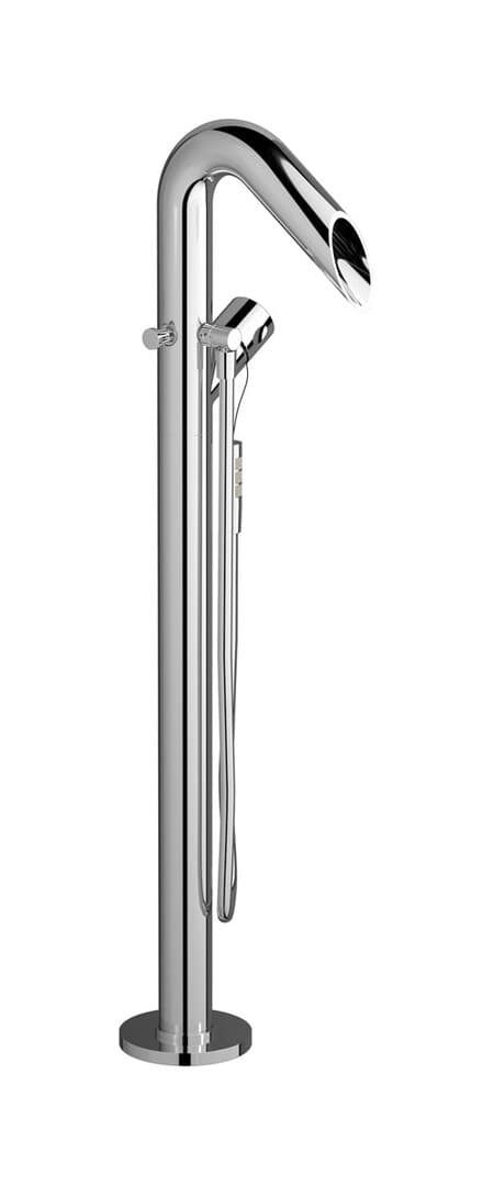 IB Rubinetterie Only One – Μπαταρία Μπανιέρας Δαπέδου – Chrome (OO399CC)