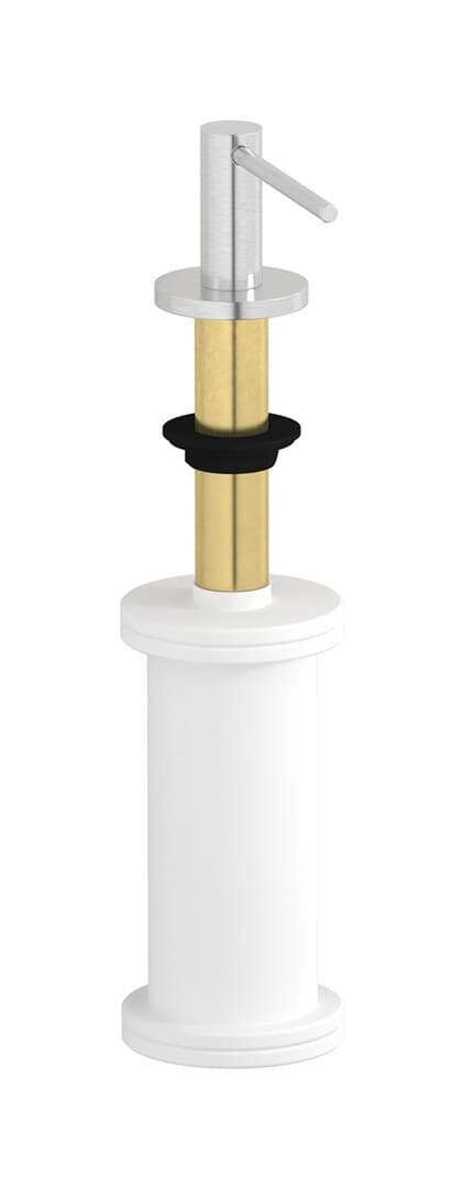 IB Rubinetterie Puro – Μπαταρία Κουζίνας – Brushed Nickel (PU102SS)