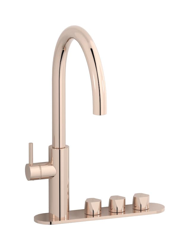 IB Rubinetterie Puro – Μπαταρία Κουζίνας – Rose Gold (PU383RS)