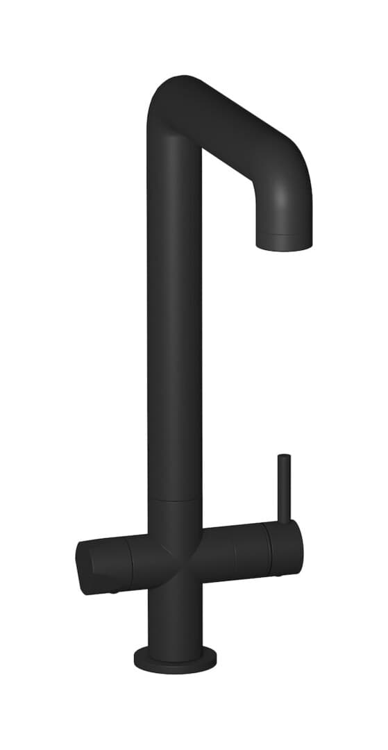IB Rubinetterie Puro – Μπαταρία Κουζίνας – Matt Black (PU386NP)