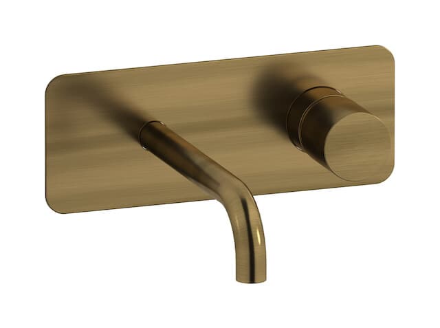 IB Rubinetterie Brera – Μπαταρία Νιπτήρα Τοίχου – Modern Bronze (RR206MB)