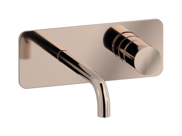 IB Rubinetterie Brera – Μπαταρία Νιπτήρα Τοίχου – Rose Gold (RR206RS)