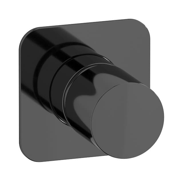 IB Rubinetterie Brera – Μπαταρία Νιπτήρα Τοίχου – Black Chrome (RR300CF)