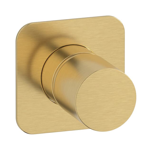 IB Rubinetterie Brera – Μπαταρία Νιπτήρα Τοίχου – Brushed Gold (RR300OS)