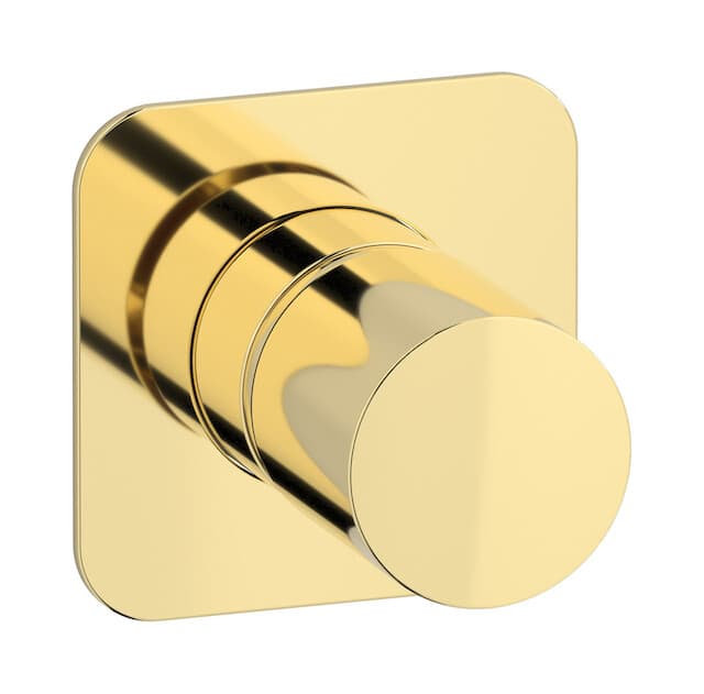 IB Rubinetterie Brera – Μπαταρία Νιπτήρα Τοίχου – Pale Gold (RR300II)