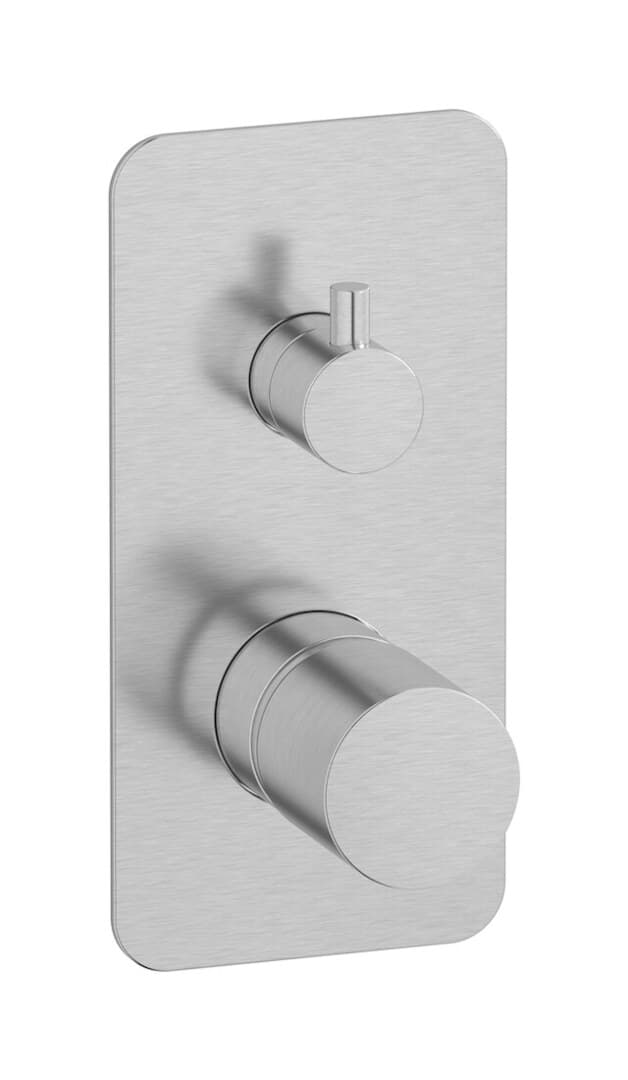IB Rubinetterie Brera – Μπαταρία Νιπτήρα Τοίχου – Brushed Nickel (RR310SS)