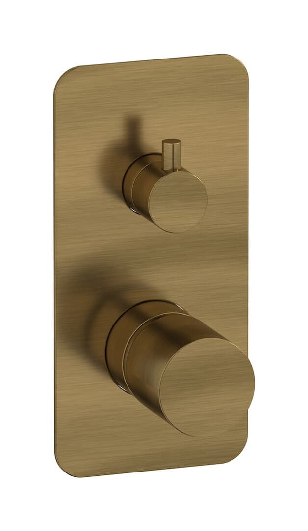 IB Rubinetterie Brera – Μπαταρία Νιπτήρα Τοίχου – Modern Bronze (RR312MB)
